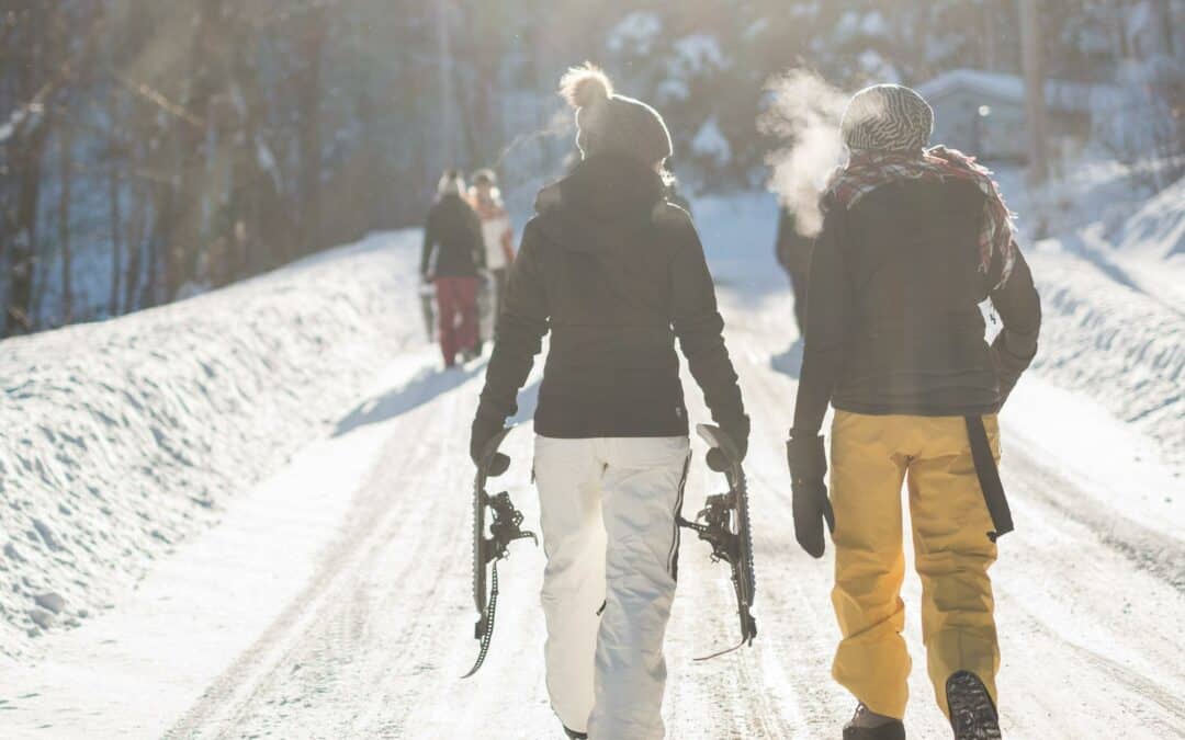 Elk Lake Resort a Great Winter Getaway – And Getting There is Half the Fun