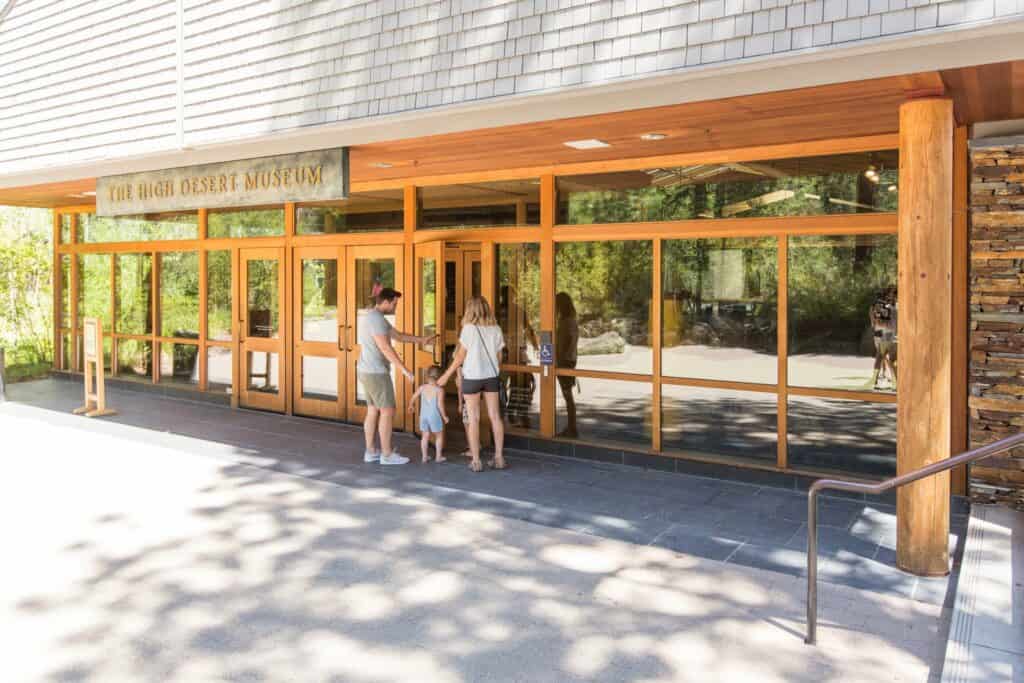 outdoor-adventure travel photography by steve heinrichs_-39-large Family of four enters the High Desert Museum in Central Oregon
