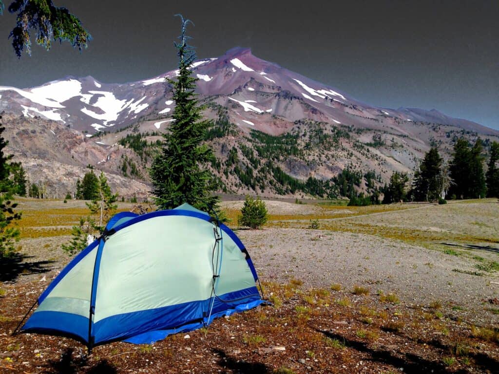 iStock-670256074-large a tent in natural landscape in Central Oregon