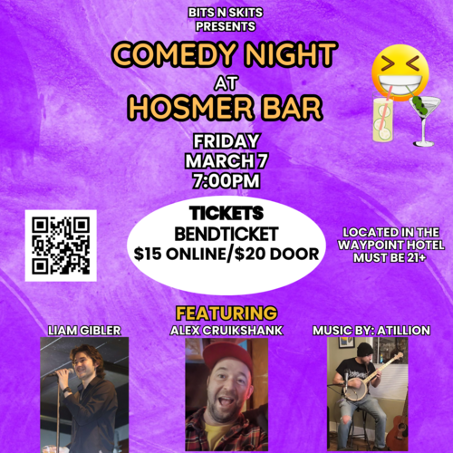 Comedy & Music at Hosmer Bar